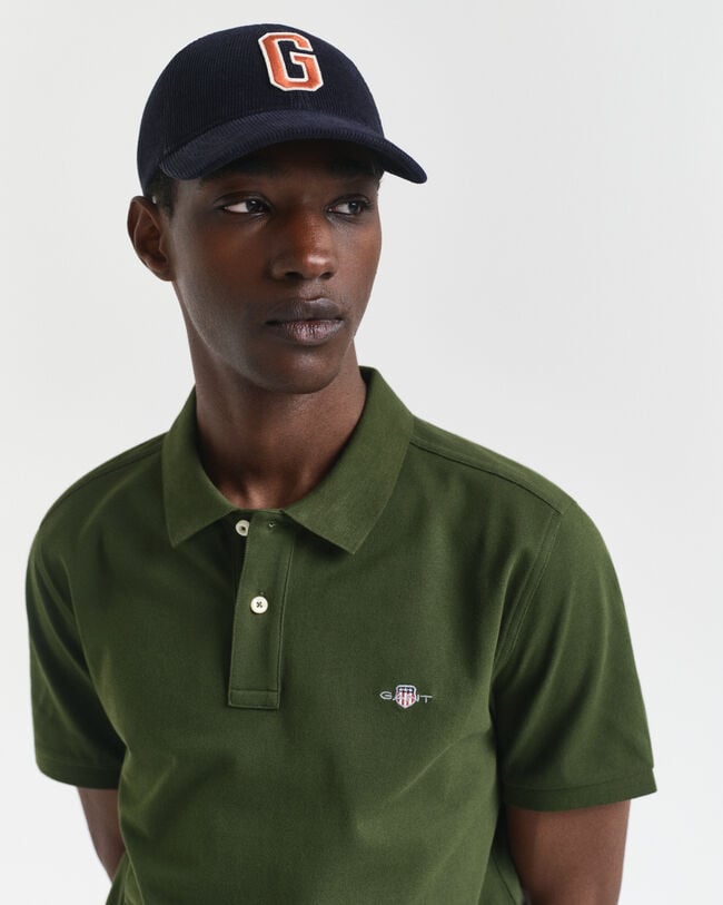 Regular Fit Shield Piqué Polo Shirt