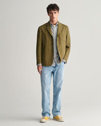 Regular Fit Cotton Blazer