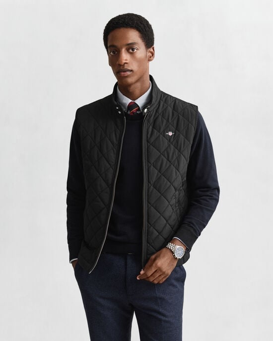 Quilted Windcheater Vest