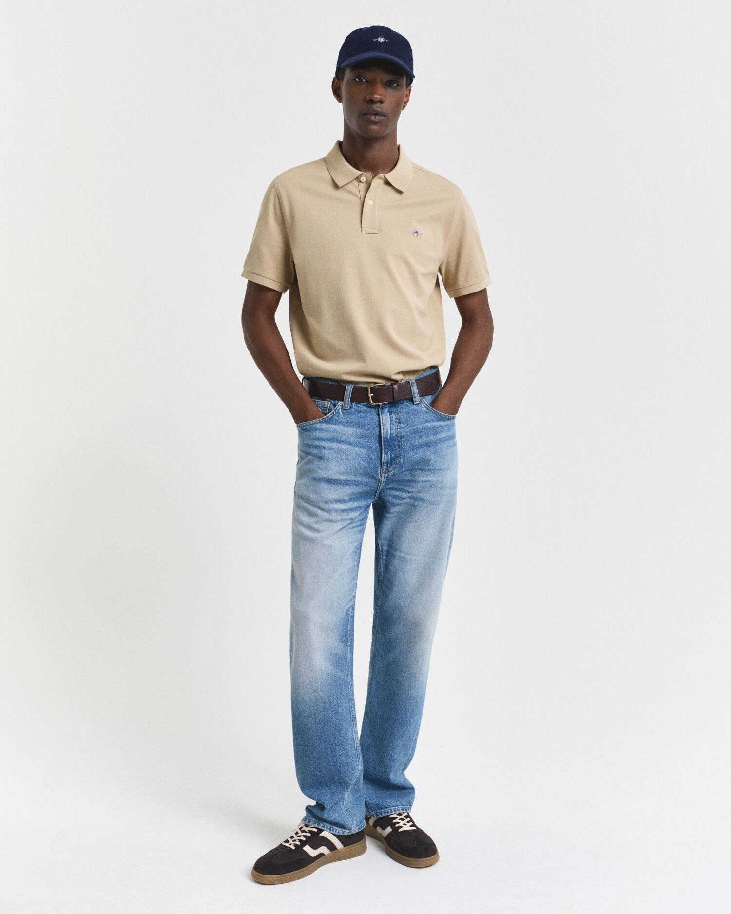 Regular Fit Shield Piqué Polo Shirt