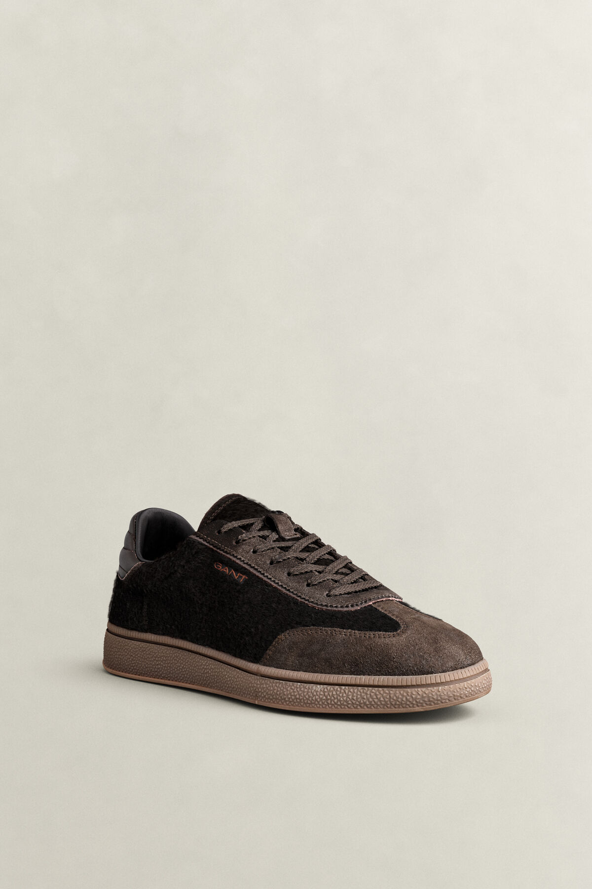 Cuzmo Suede Nylon Sneakers — WEATHERED BROWN