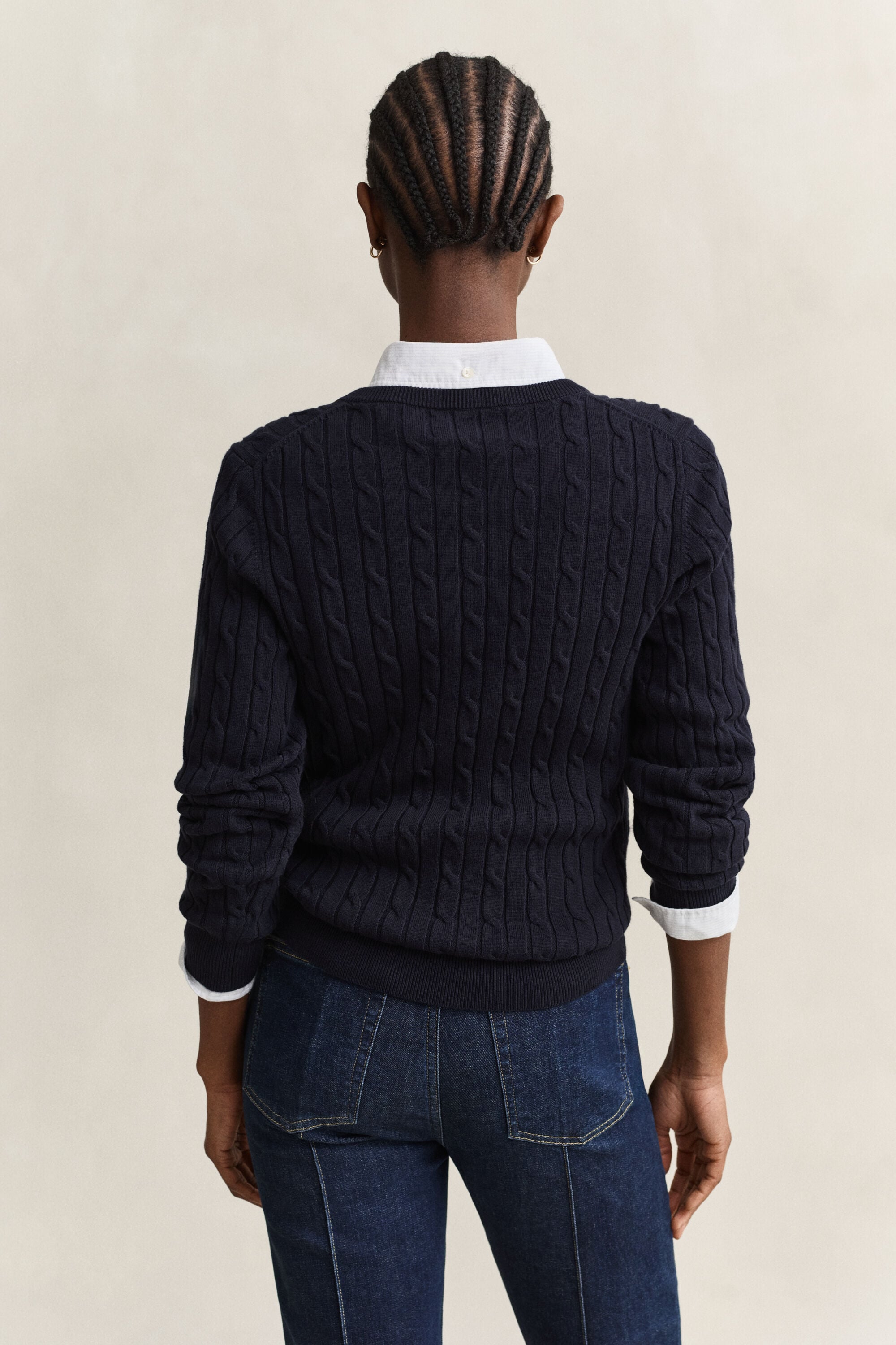 Classic Cable Knit Sweater