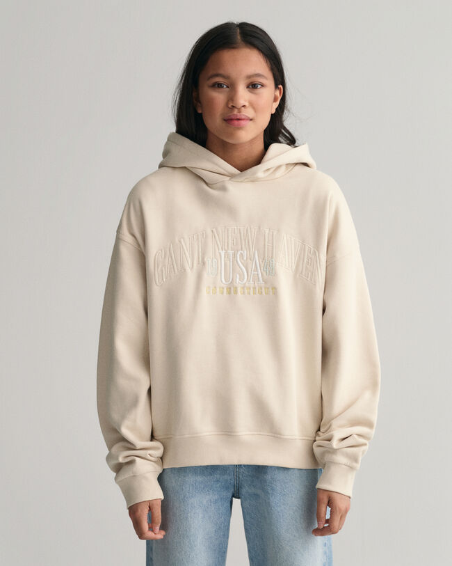 Teen Girls Oversized GANT USA Hoodie