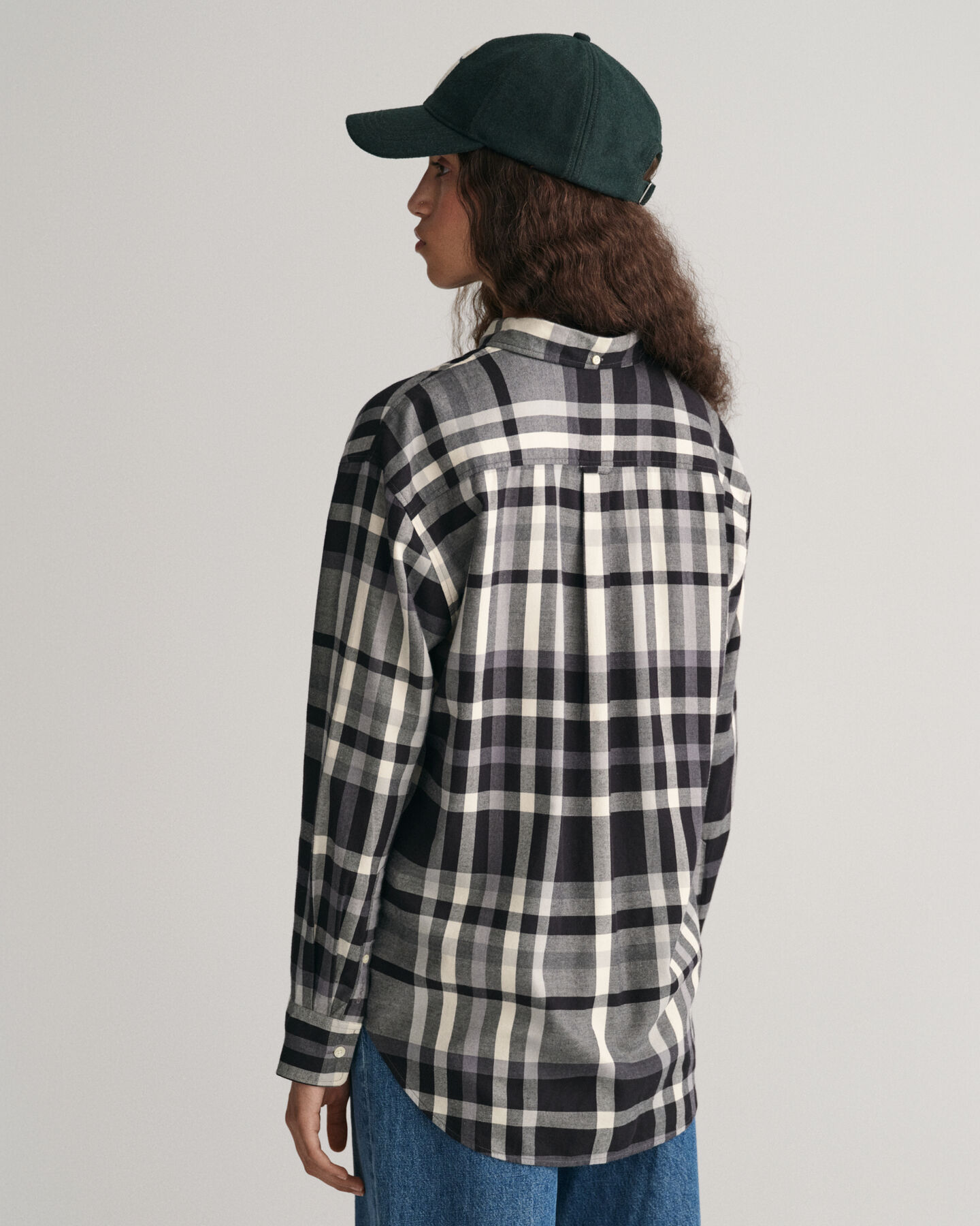 Relaxed Fit Checked Flannel Shirt