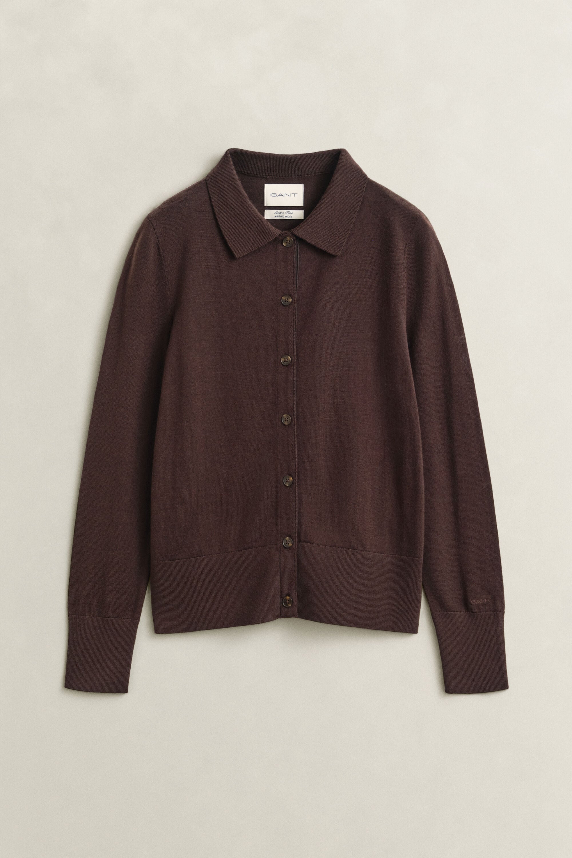 Extra Fine Merino Wool Cardigan