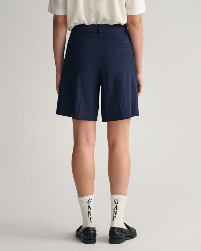 Stretch Linen Shorts