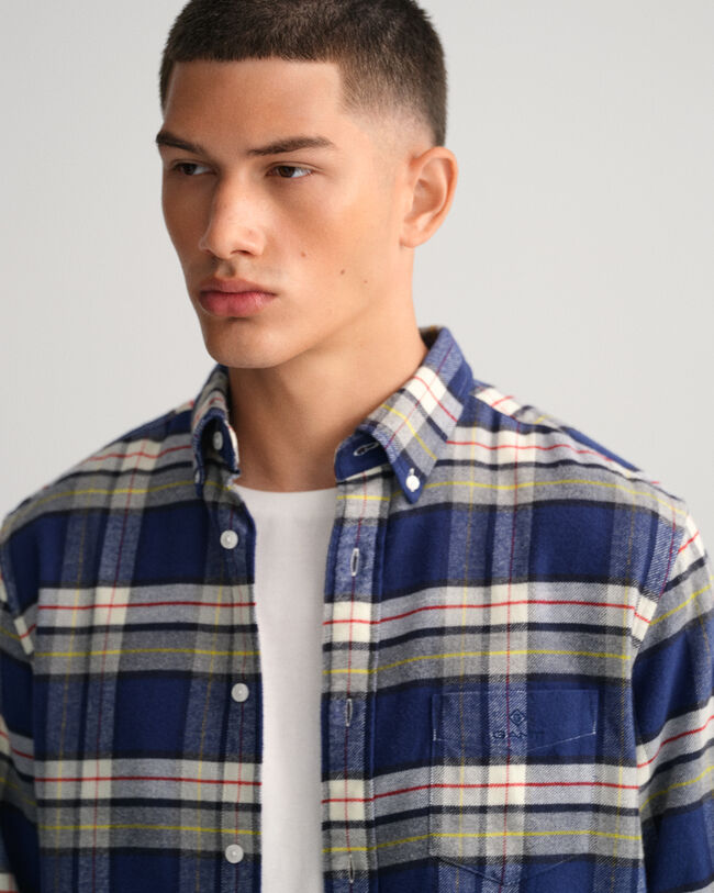 Regular Fit Flannel Check Shirt
