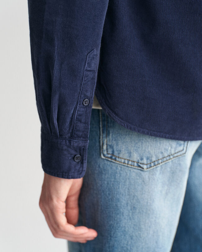 Regular Fit Corduroy Shirt