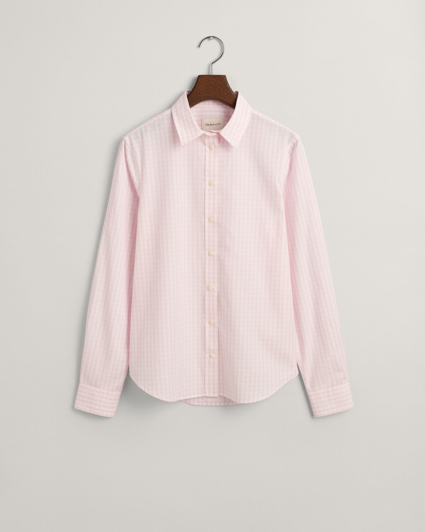 Regular Fit Gingham Poplin Shirt