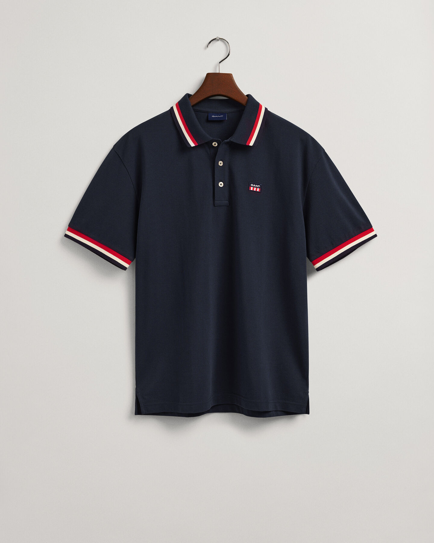 Retro Flag Piqu&eacute; Polo Shirt
