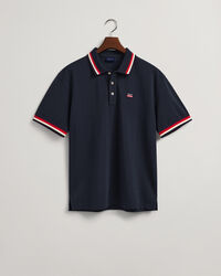 Retro Flag Piqu&eacute; Polo Shirt