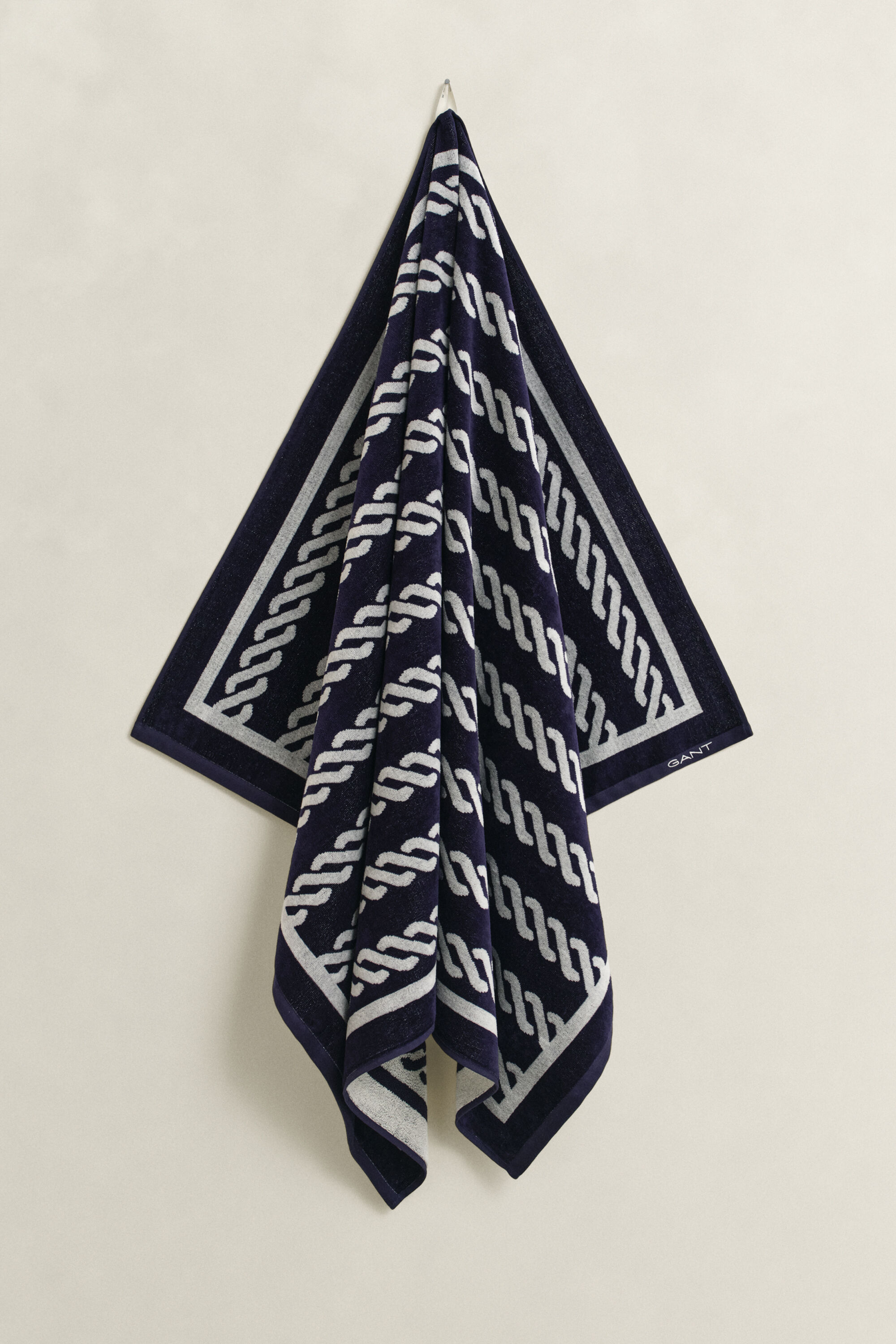 Rope Print Beach Towel