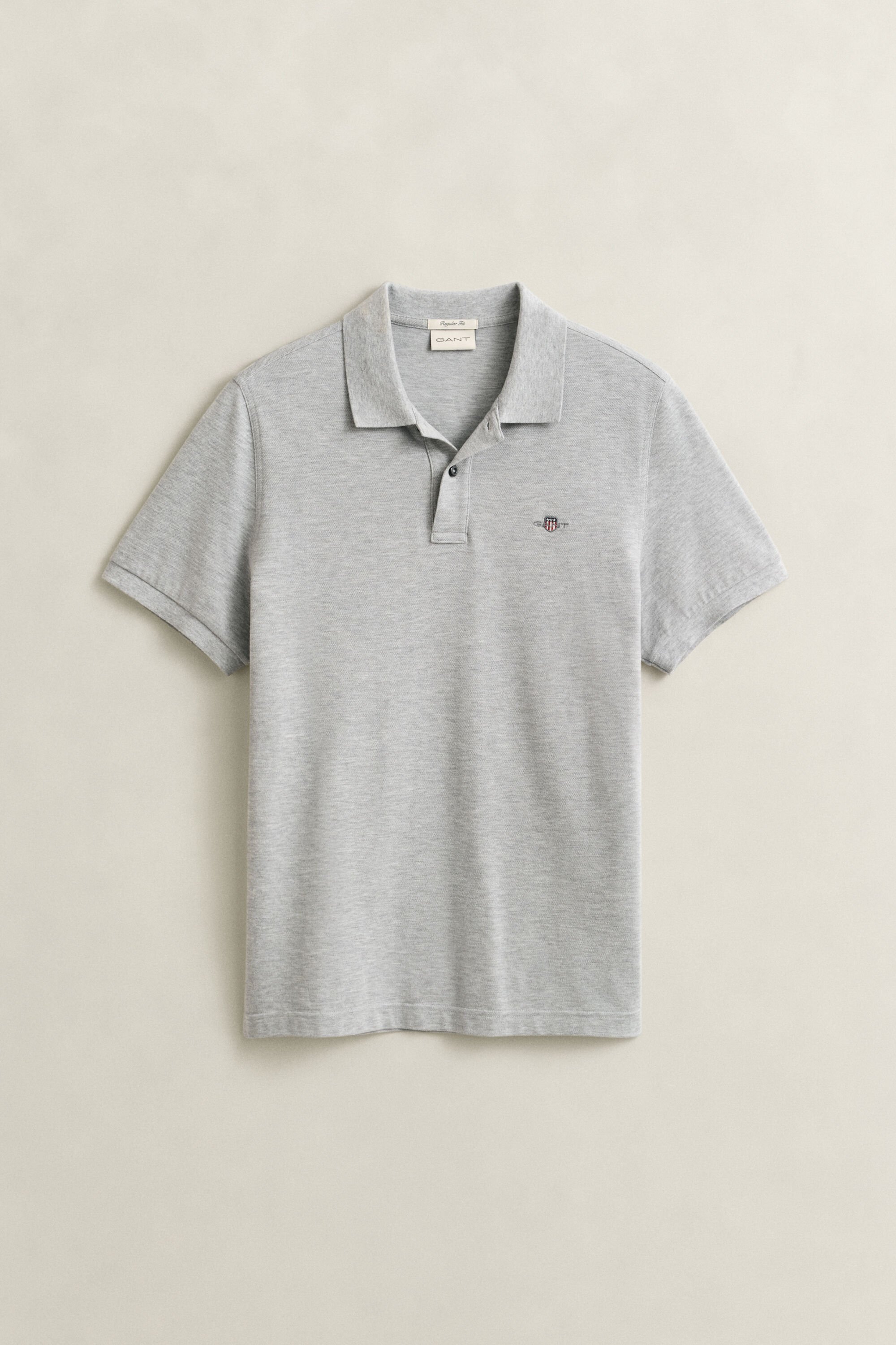 Regular Fit Shield Piqué Polo Shirt