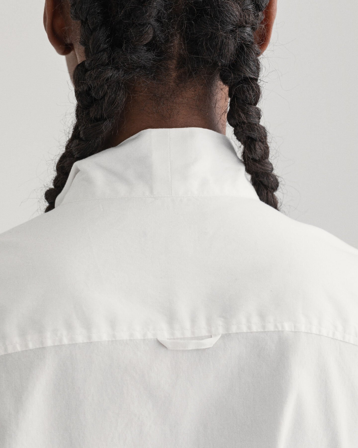 Bow Puff Sleeve Oxford Shirt