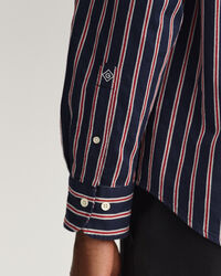 Relaxed Fit Dobby Stripe Shirt