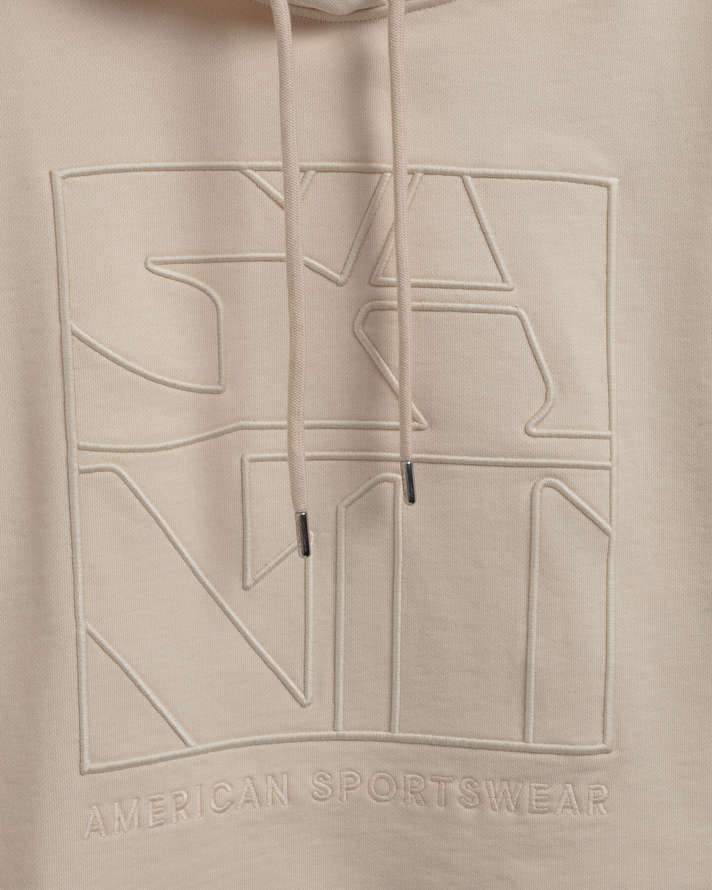Tonal Embroidered Quadrat Hoodie