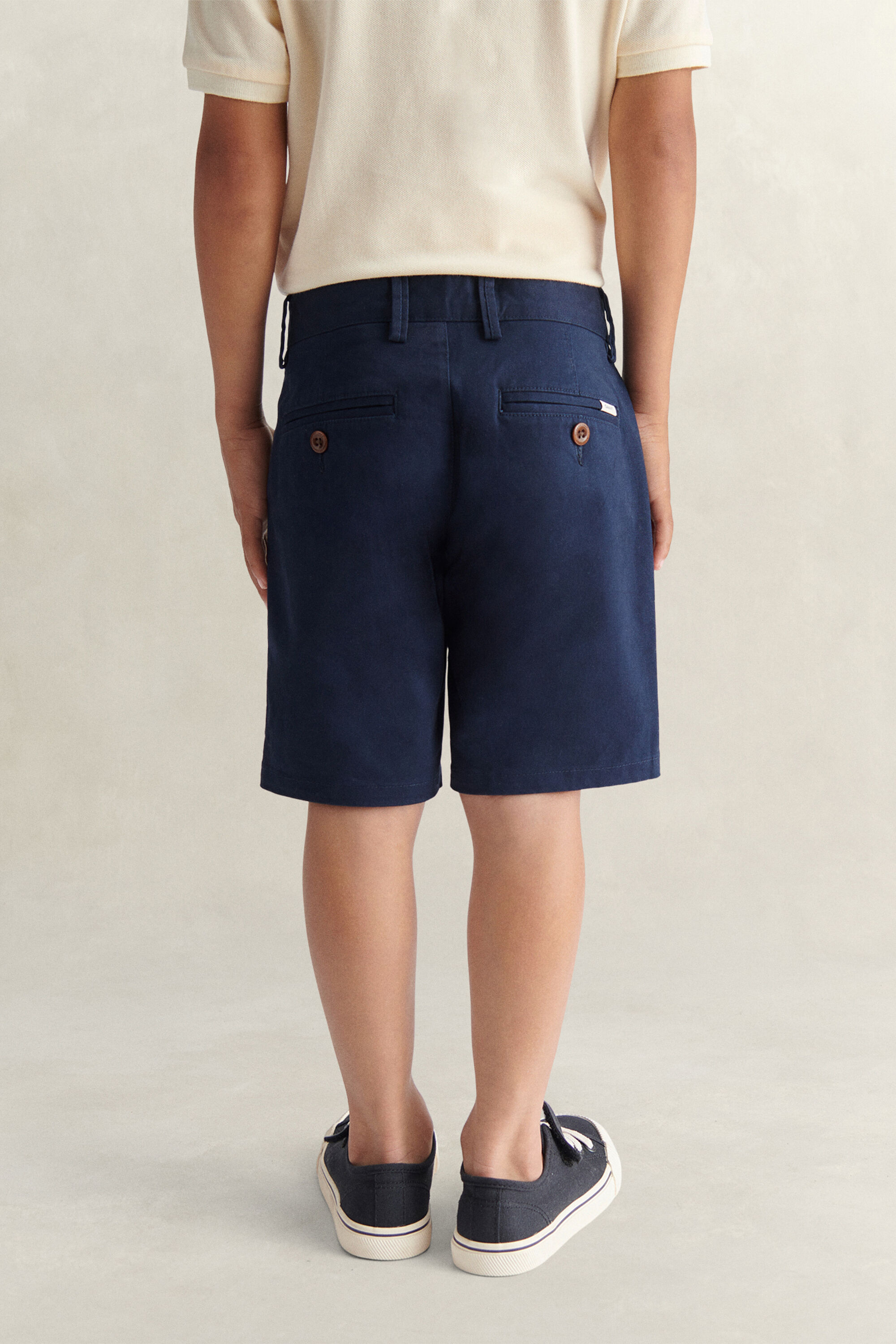 Boys Chino Shorts — MARINE