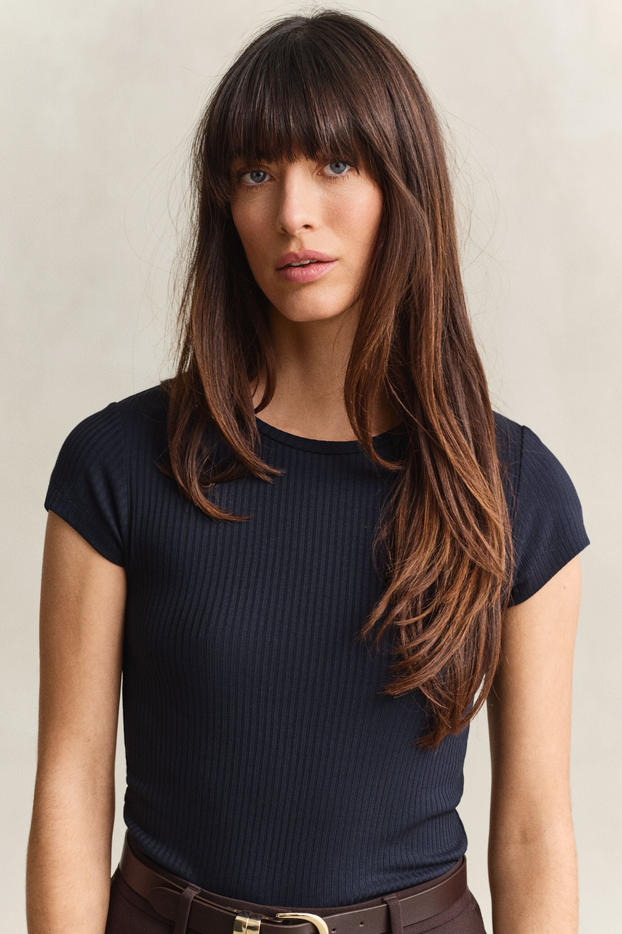 Slim Ribbed T-Shirt