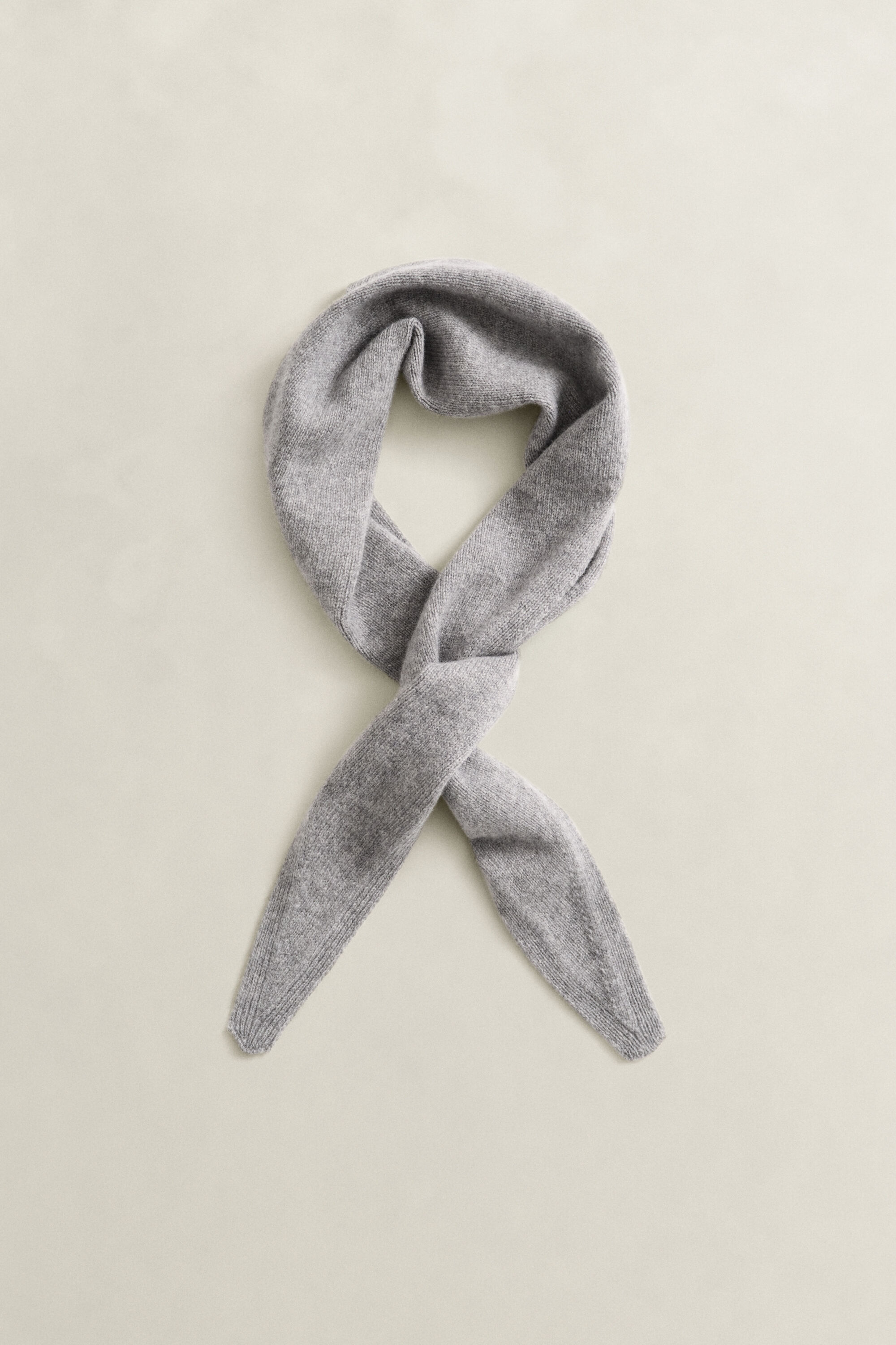 Wool Cashmere Triangle Scarf