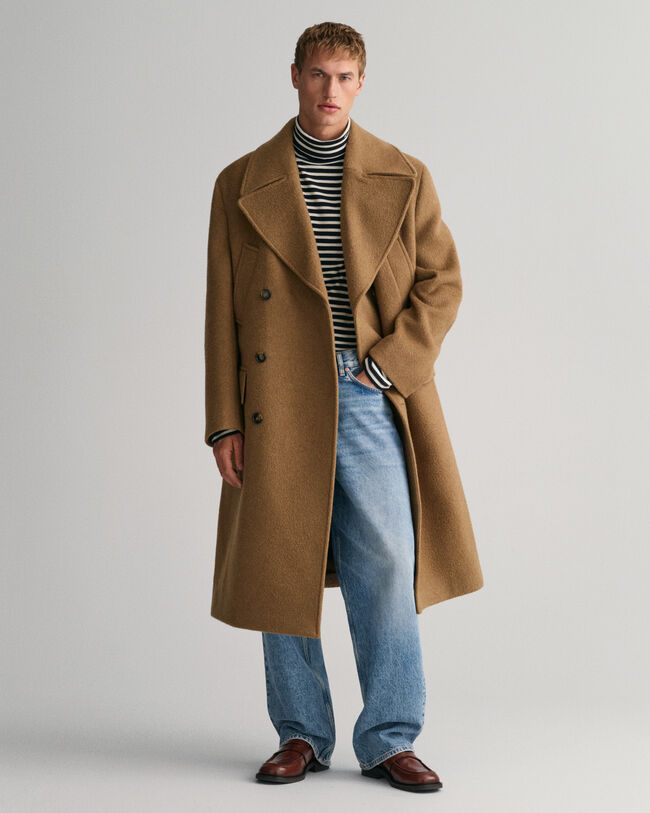 Striped Long Sleeve Turtleneck Top