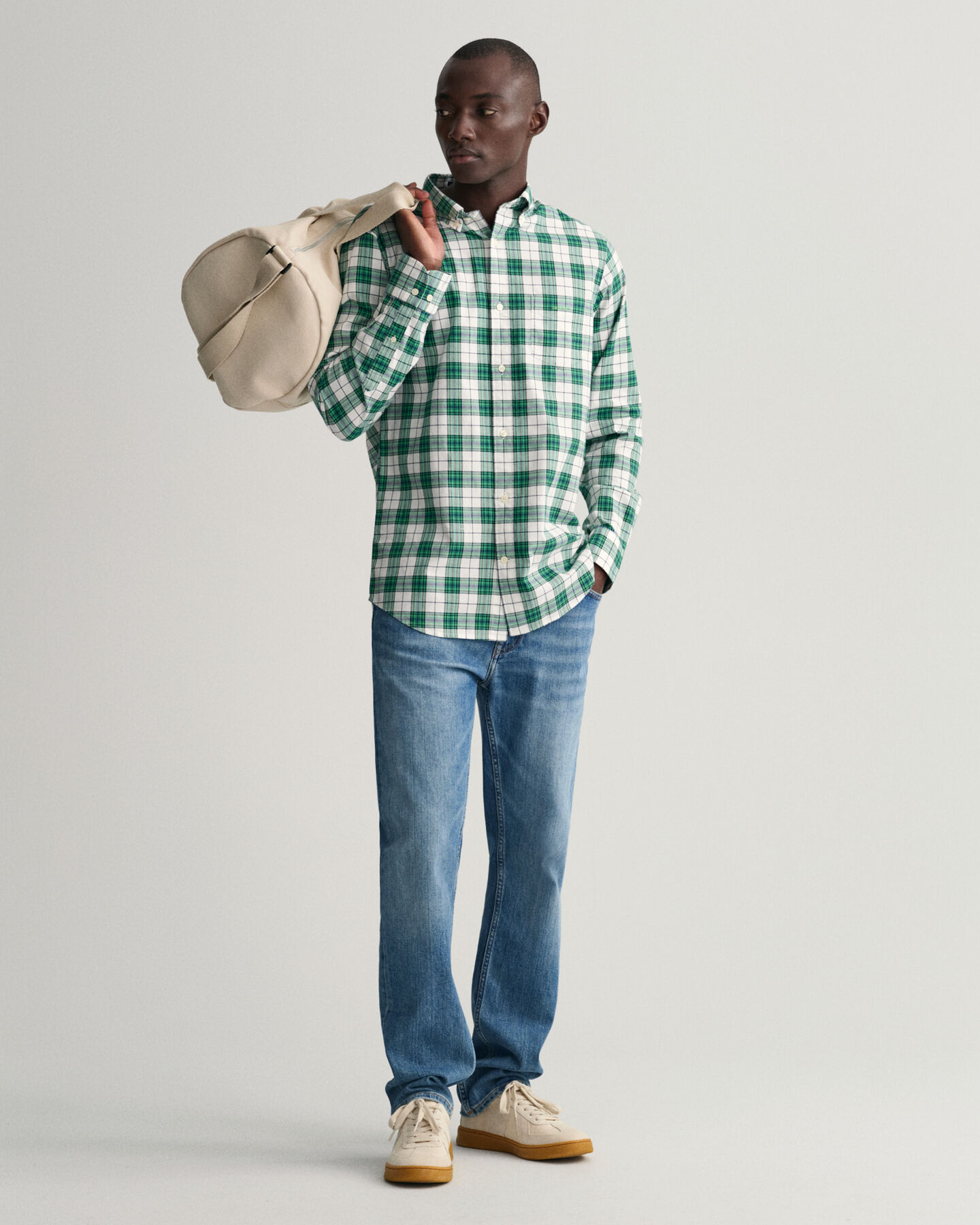 Regular Fit Check Oxford Shirt