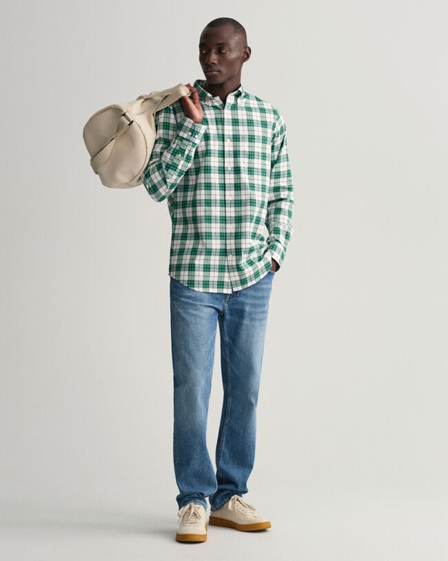 Regular Fit Check Oxford Shirt