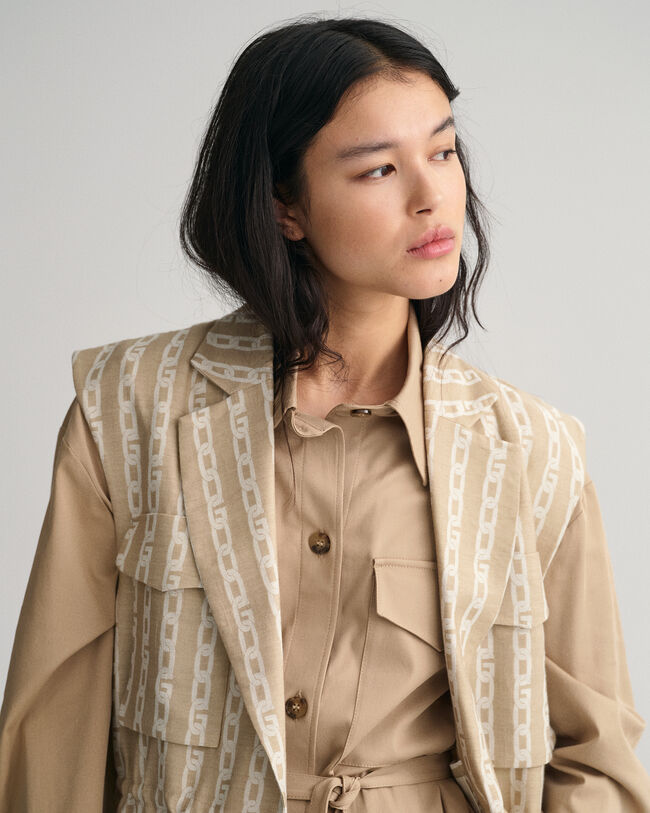 Chain Jacquard Waistcoat