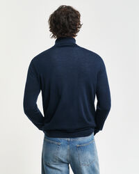 Extra Fine Merino Wool Turtleneck Sweater