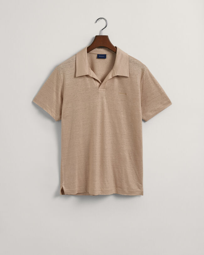 Linen Polo Shirt