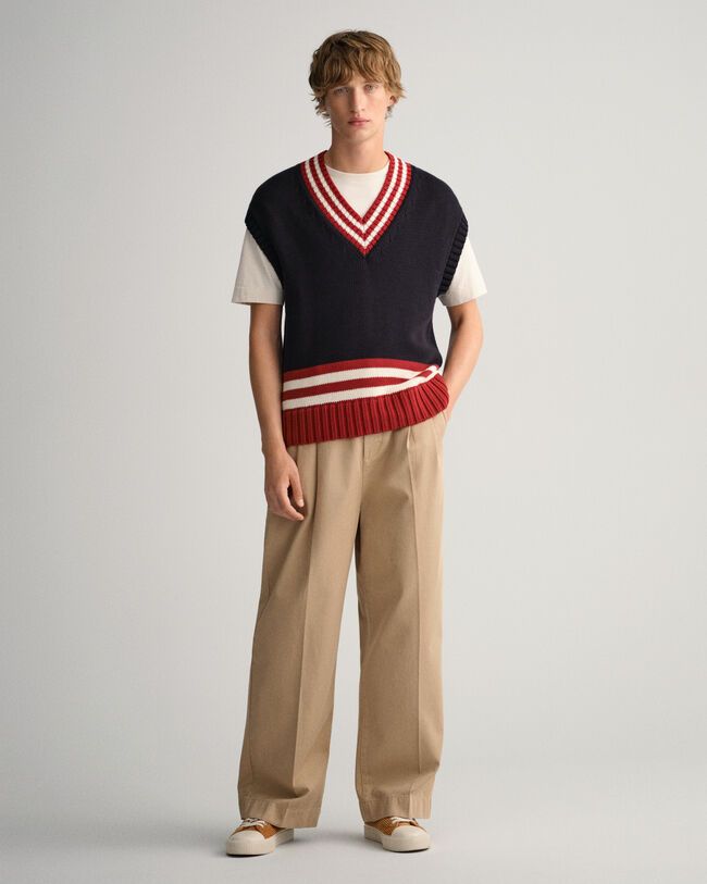 Pleated Volume Chinos