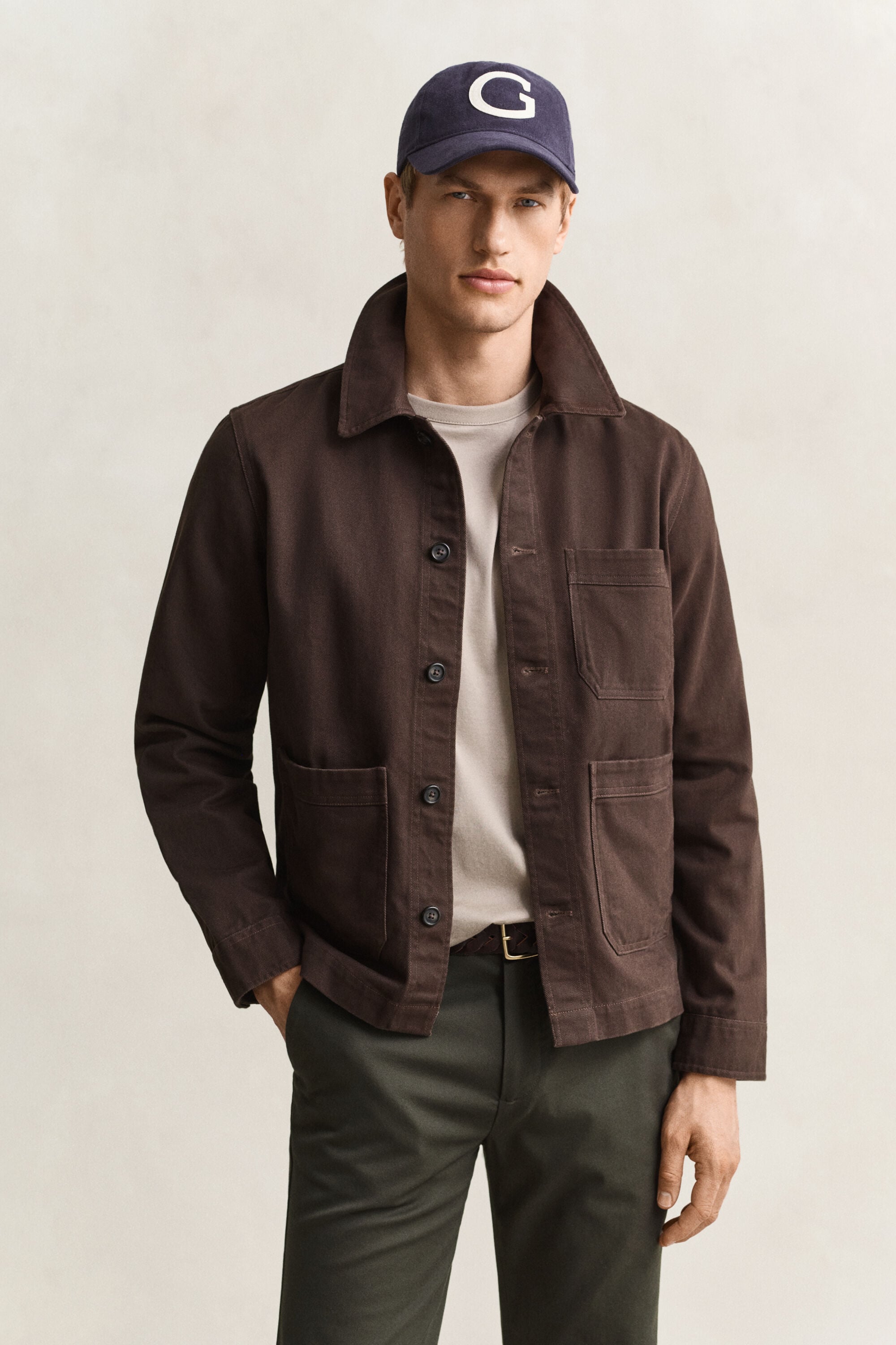 Brushed Twill Overshirt