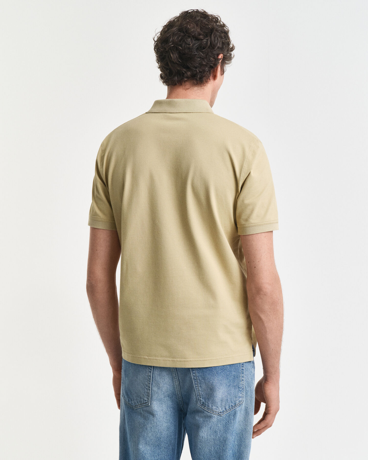 Contrast Piqué Polo Shirt