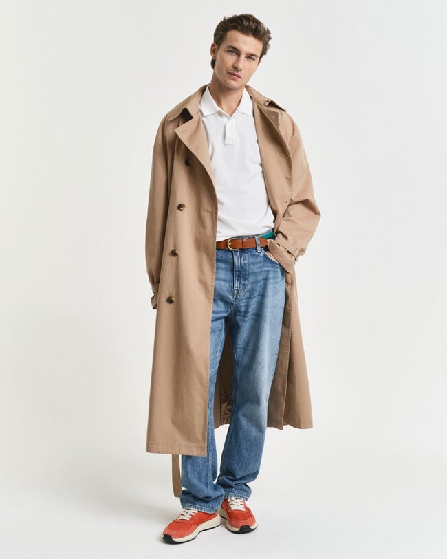 Slim Fit Shield Piqué Polo Shirt