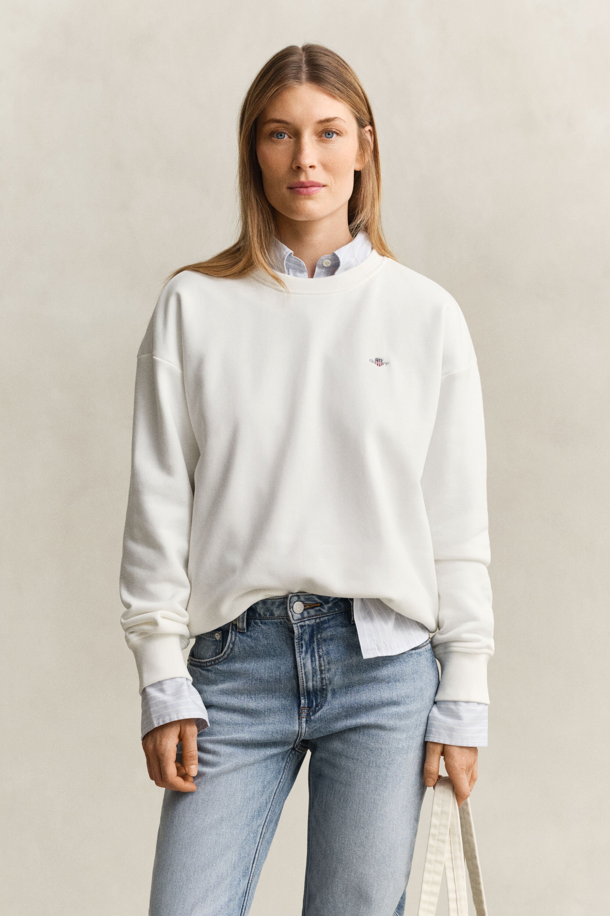 Shield Crew Neck Sweatshirt
