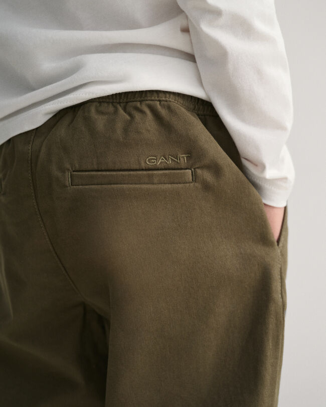 Kids Woven Pull-On Pants