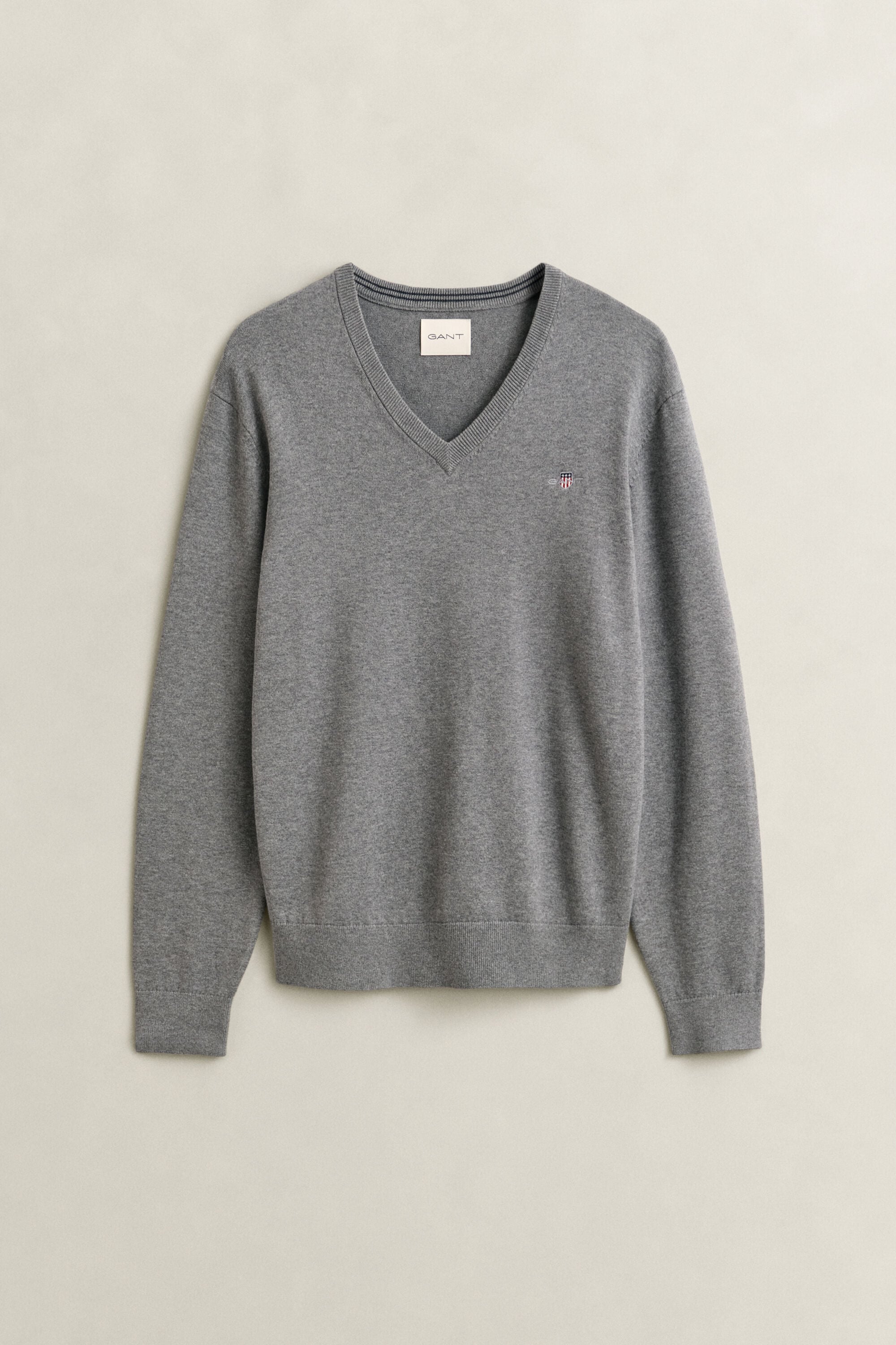 Cotton V-Neck Sweater