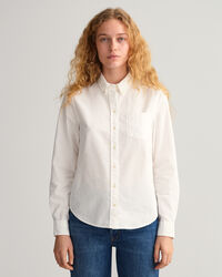Regular Fit Garment-Dyed Oxford Shirt