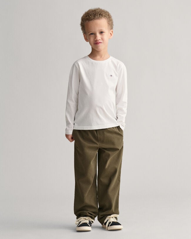 Kids Woven Pull-On Pants