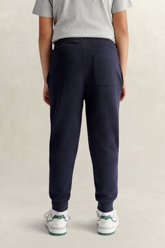 Teen Boys Shield Sweatpants — EVENING BLUE 3