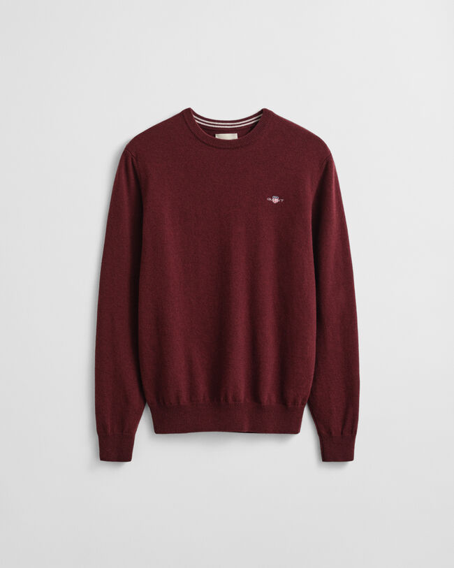 Superfine Lambswool Crew Neck Sweater