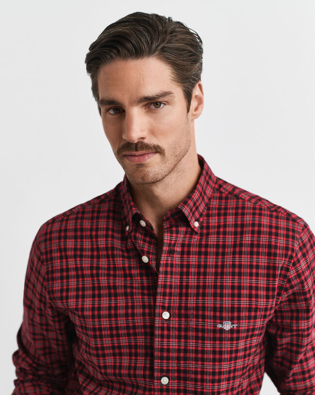 Regular Fit Classic Checked Poplin Shirt
