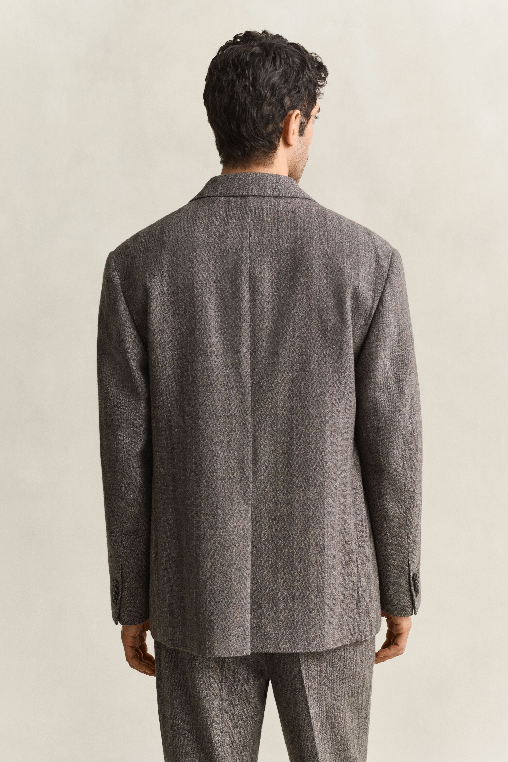 Pinstriped Suit Jacket