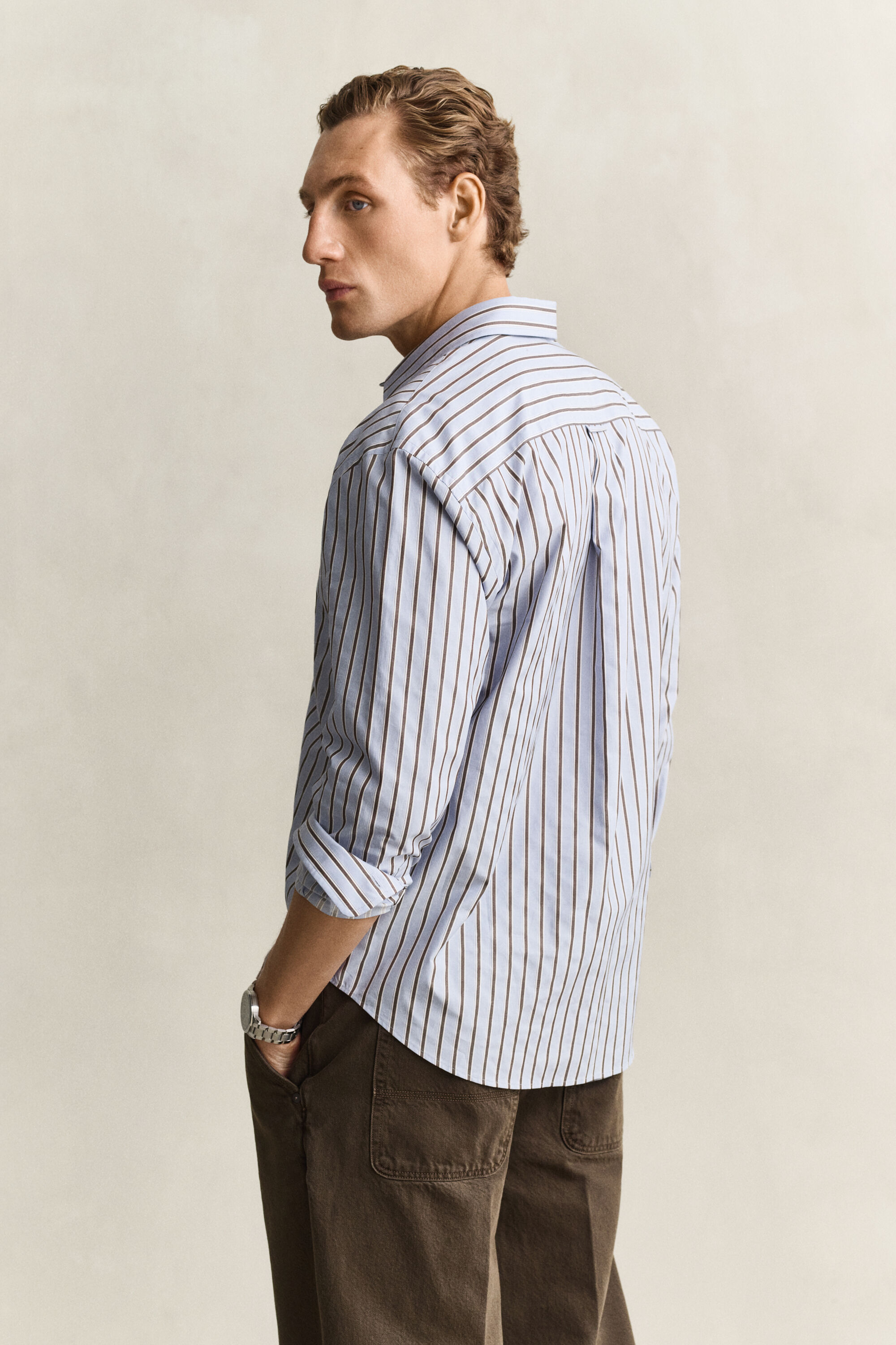 Dobby Striped Shirt