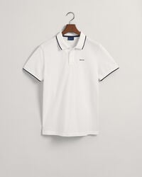Contrast Tipped Piqu&eacute; Polo Shirt
