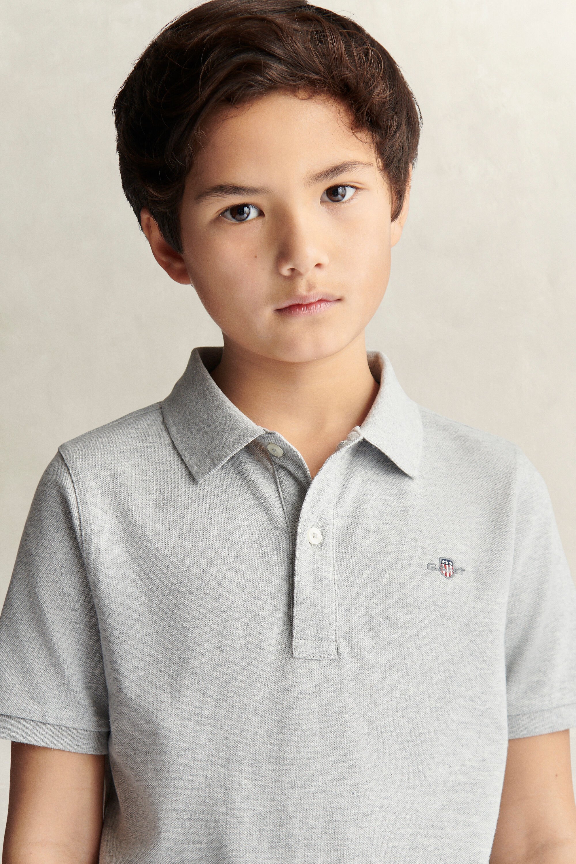 Teens Shield Piqué Polo Shirt