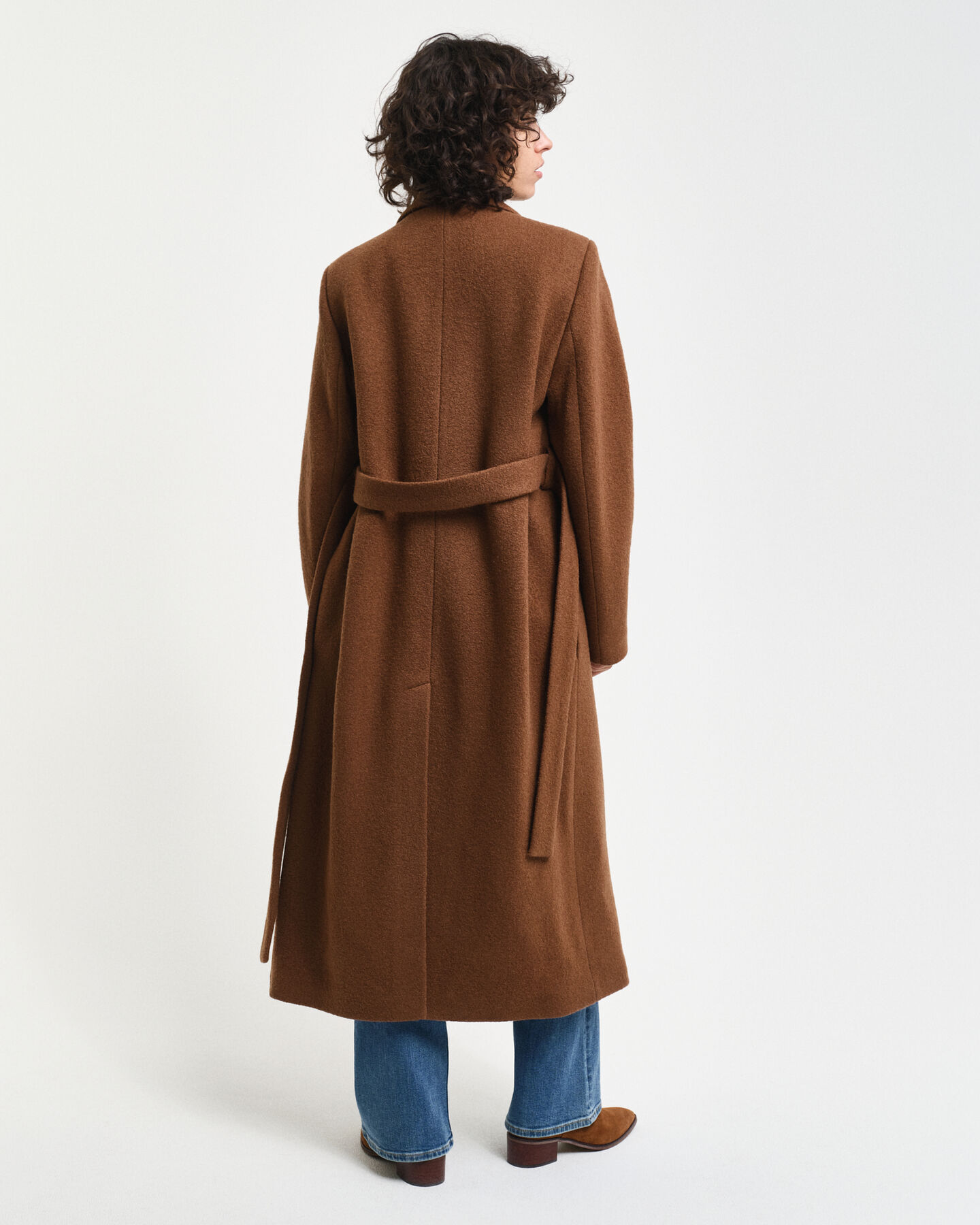 Textured Wrap Coat