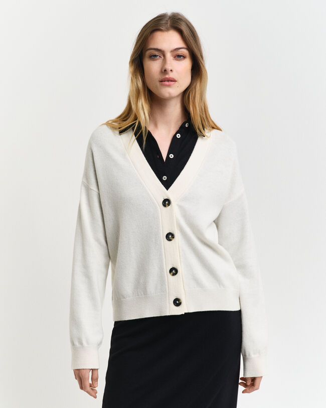 Super Fine Lambswool Cardigan