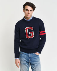 Seasonal Graphic Crew Neck Sweater
