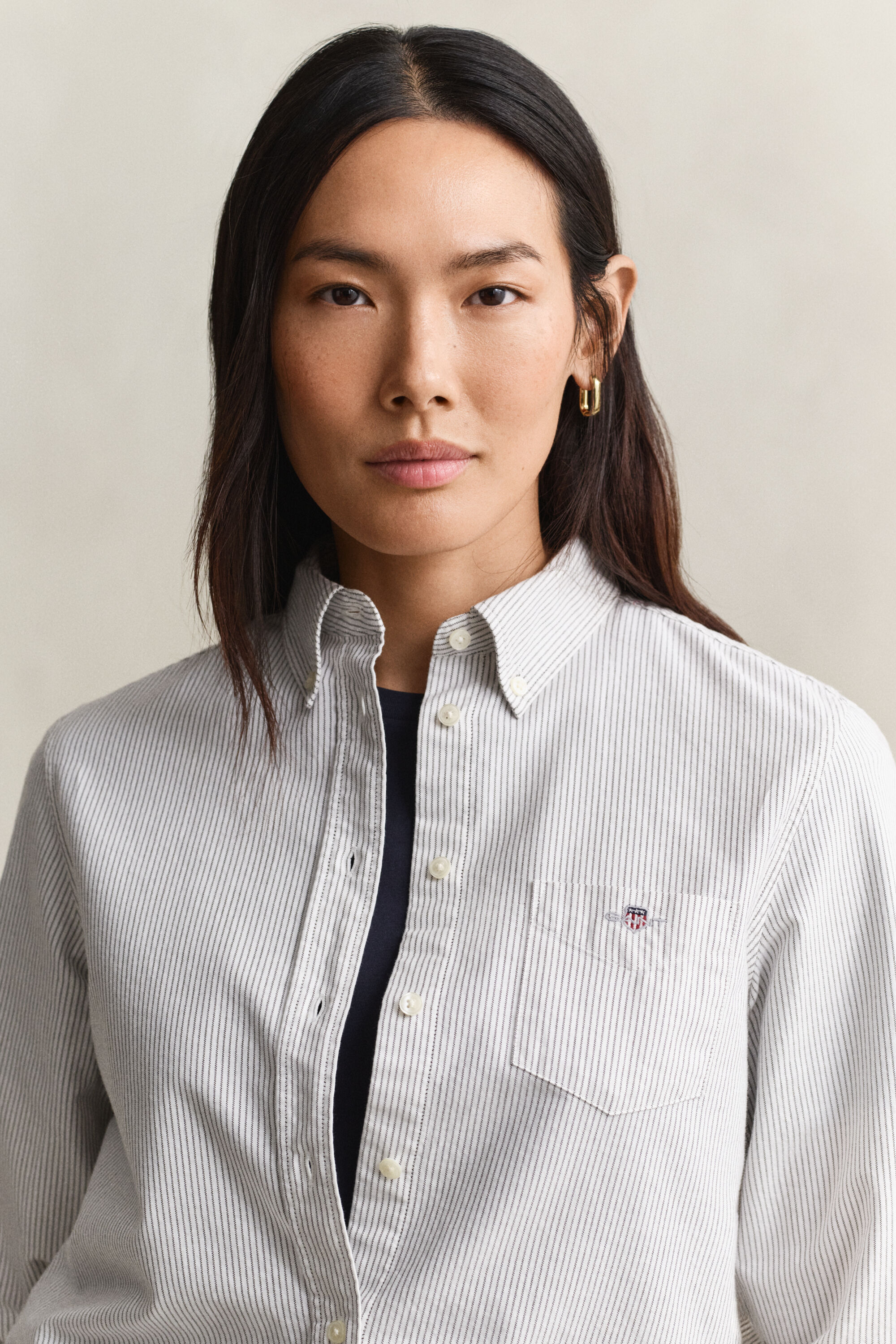 Striped Classic Oxford Shirt