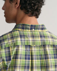 Regular Fit Medium Checked Poplin Shirt